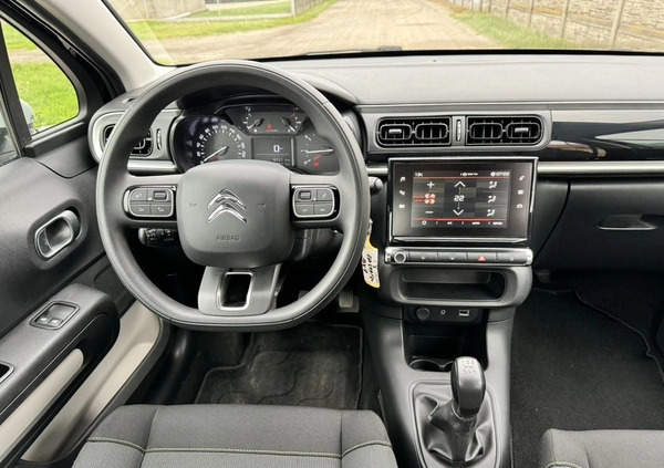 Citroen C3 cena 24999 przebieg: 105000, rok produkcji 2017 z Czeladź małe 301
